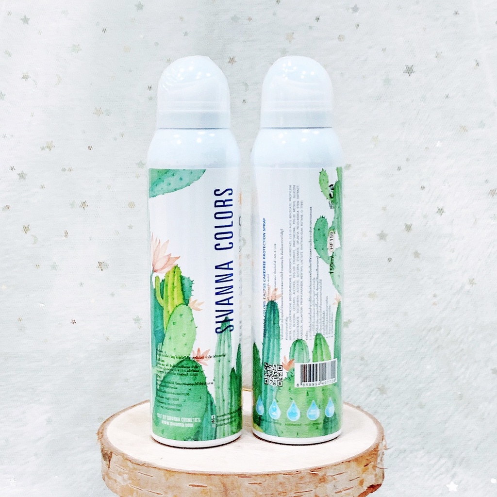 Xịt Chống Nắng Nâng Tone Sivanna Colors Thái Lan 2 In 1 Makeup Body 150ml - MẪU MỚI