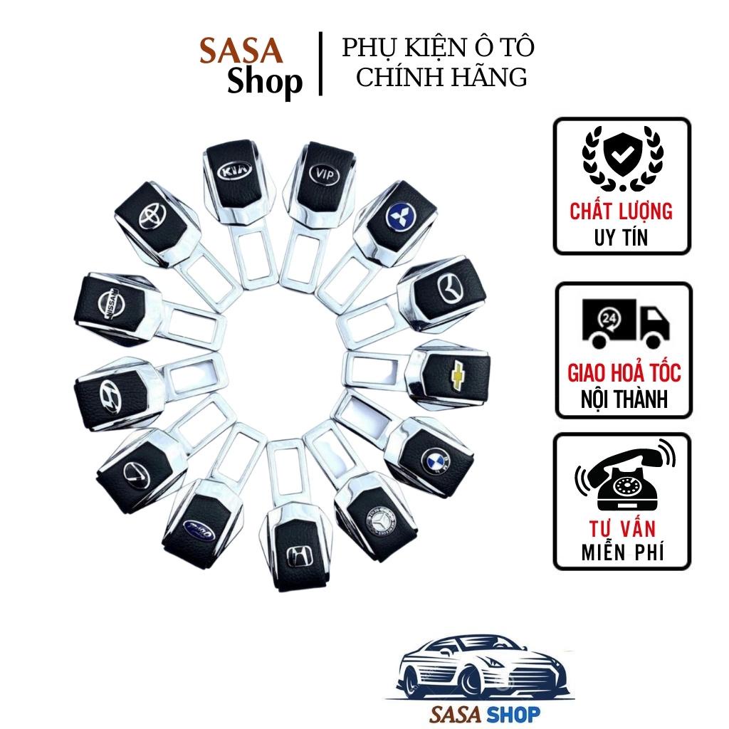 Chốt cài khóa dây an toàn xe hơi ngắt chuông ô tô logo các hãng xe