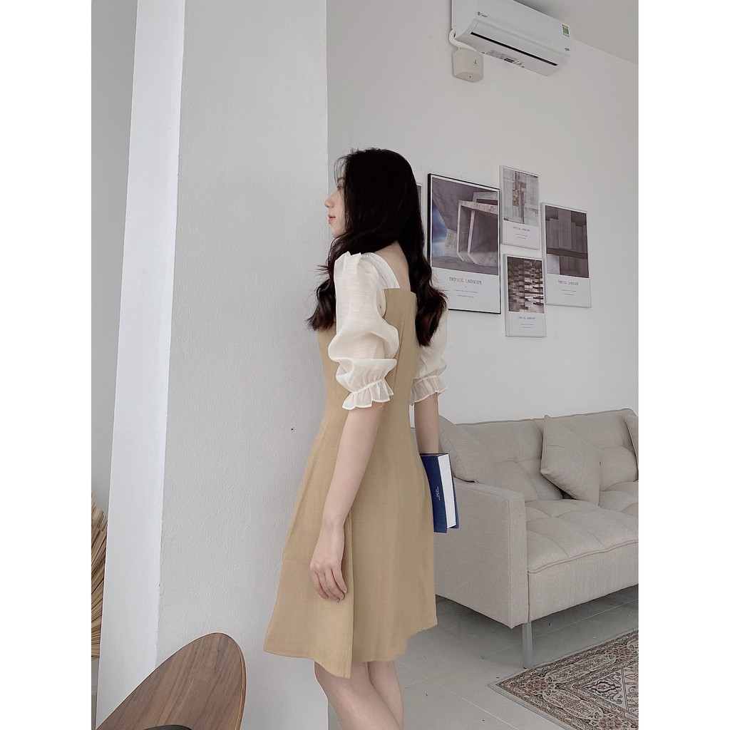 VÁY CỔ VUÔNG NỐI NGỰC | BigBuy360 - bigbuy360.vn