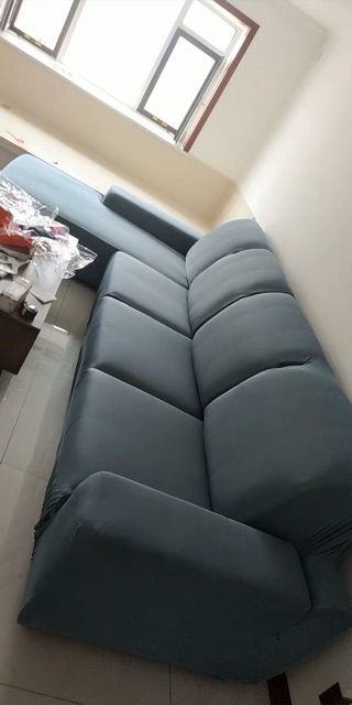 VẢI BỌC GHẾ SOFA màu xám xanh cho ghế sofa L sofa 1,2,3,4 chỗ