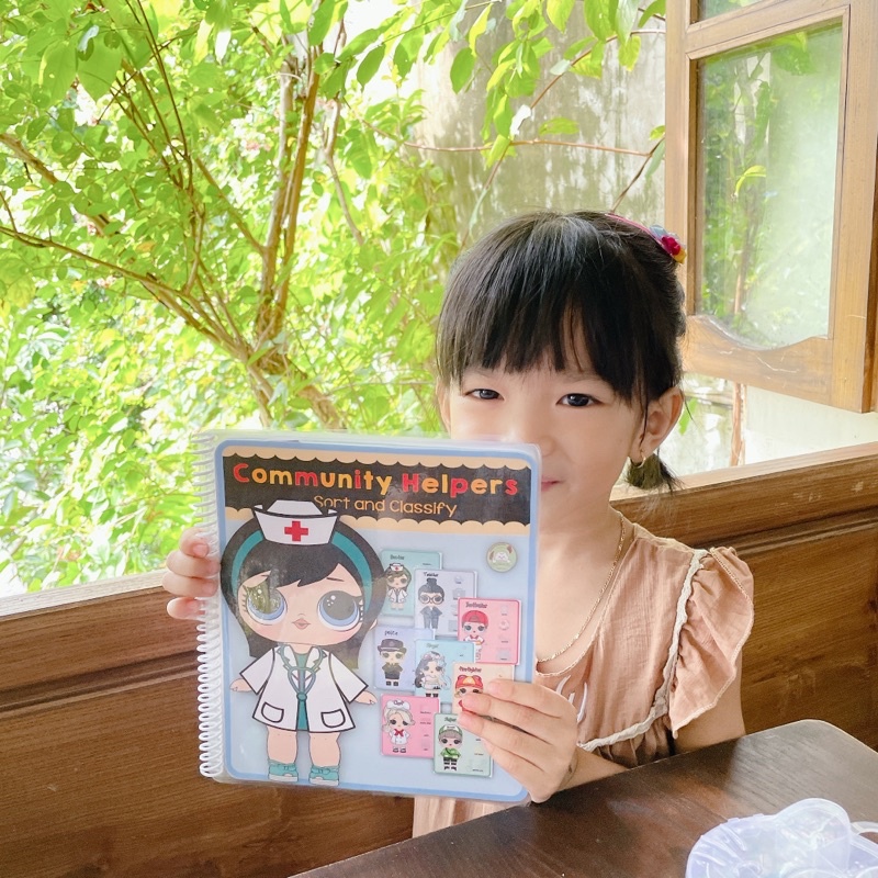 -Lol nghề nghiệp, bóc dán thay trang phục búp bê, sản phẩm tri ân khách hàng