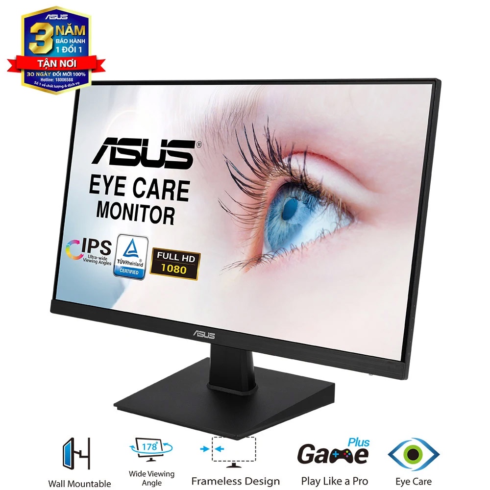 Màn hình LCD ASUS 27'' VA27EHE - Bảo hành 36 tháng