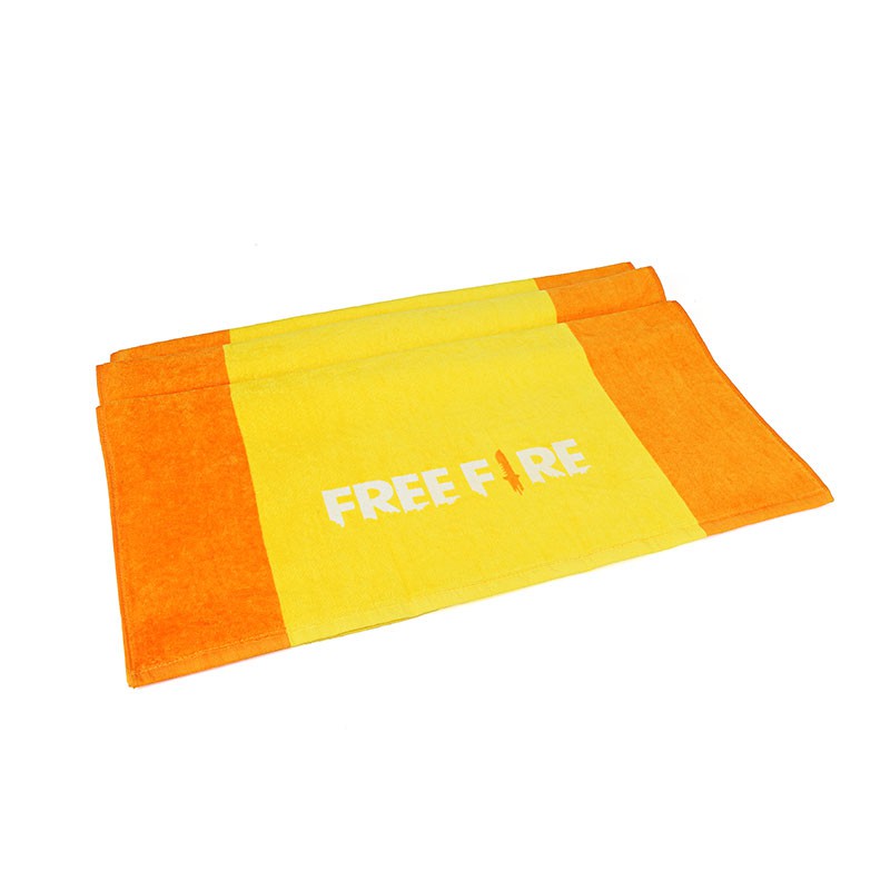 Free Fire Yellow Grandmaster Bath Towel Cotton 100% 35*75cm/70*140cm