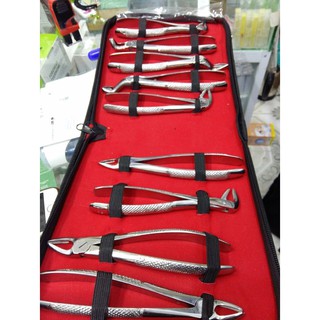 Bộ dụng cụ nhổ răng 9 món Nha khoa