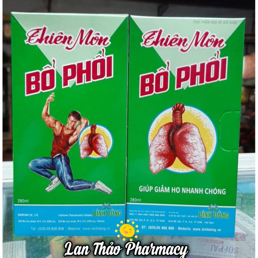 TPCN thiên môn bổ phổi giúp bổ phổi giảm nhanh cơn ho tan đàm hiệu quả