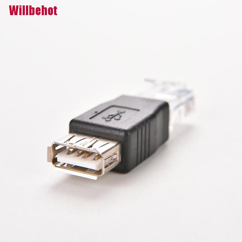 Đầu chuyển đổi cổng mạng Rj45 sang Usb AF A chuyên dụng chất lượng cao