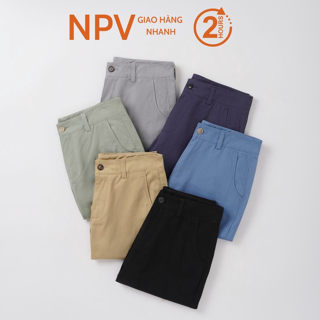 Quần short kaki nam phong cách Hàn Quốc cao cấp, quần short nam 6 màu trẻ trung thời thượng