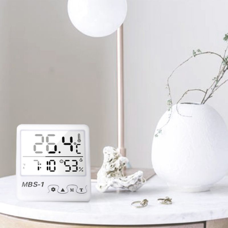 Máy Đo Nhiệt Độ Và Độ Ẩm Kỹ Thuật Số Trong Nhà