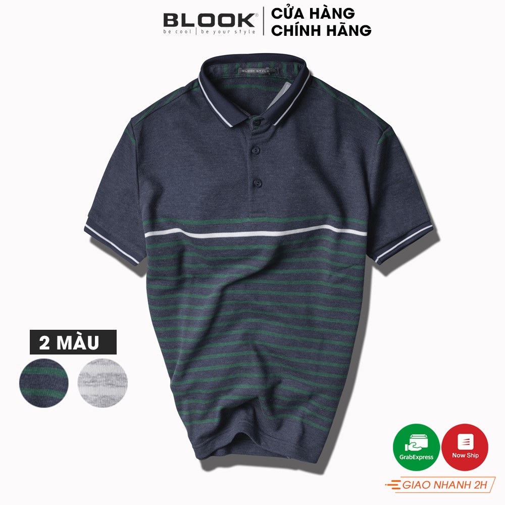 [Mã FAMALLT5 giảm 15% đơn 150K] Áo Polo nam Slimfit BLOOK chất vải thun len mềm mại co giãn mã 33232 (HÌNH THẬT)