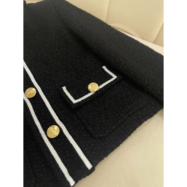 Áo khoác dạ Tweed sang chảnh