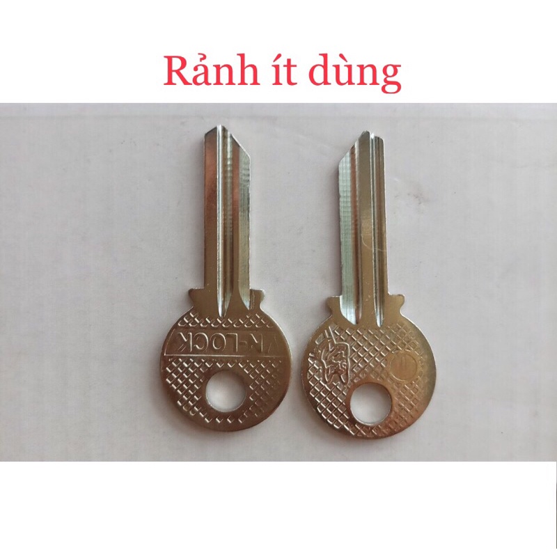 Phôi chìa khoá Việt Tiệp 10 loại rảnh ít dùng ( combo 100 chìa )