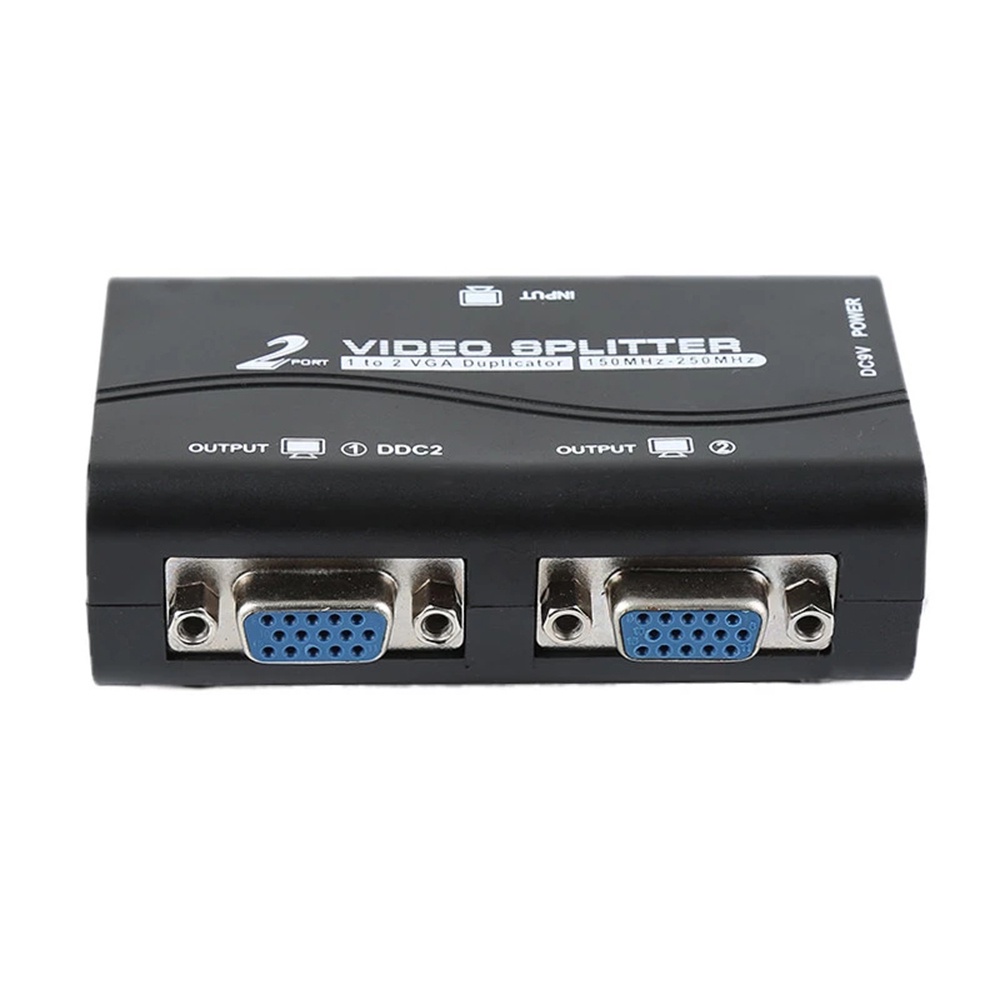 Bộ Chia Cổng Vga 2 Trong 1 Từ 1 Sang 2 Màn Hình Video Tiện Dụng