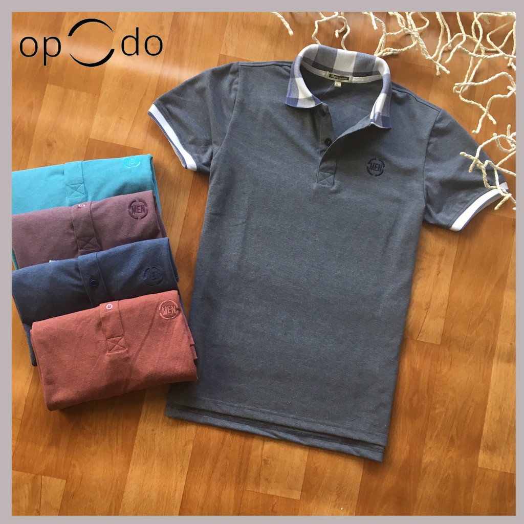 Áo thun nam trơn cổ bẻ Men For OPTB006 - opOdo Fashion | BigBuy360 - bigbuy360.vn