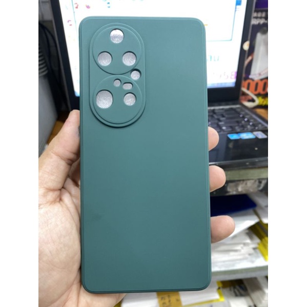 Ốp lưng Huawei P50 pro dẻo màu chống bẩn có bảo vệ camera
