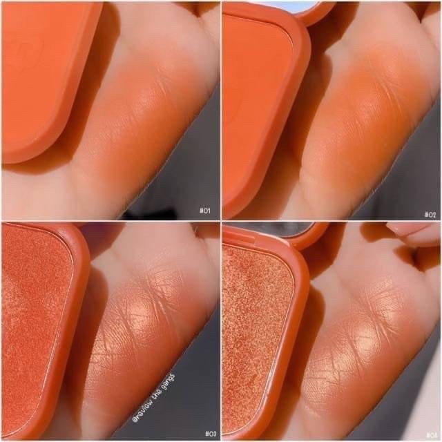 Bộ 4 Hộp Má Hồng HASAYA GIRL Thái Lan Cake Blusher