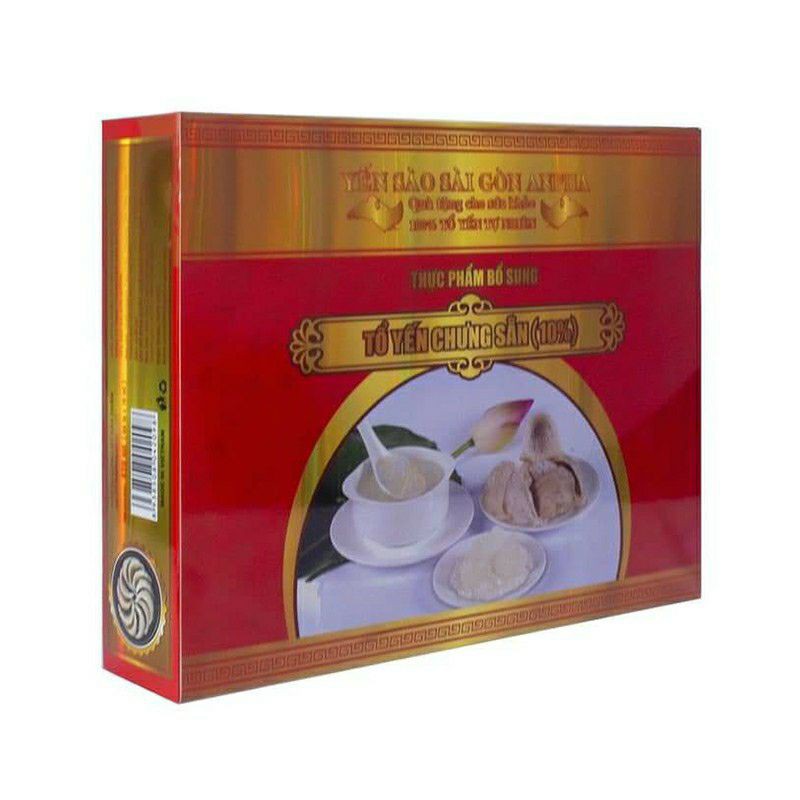 HỘP NƯỚC YẾN SÀO SÀI GÒN ANPHA 10% CÓ ĐƯỜNG 6 LỌ X 70ML