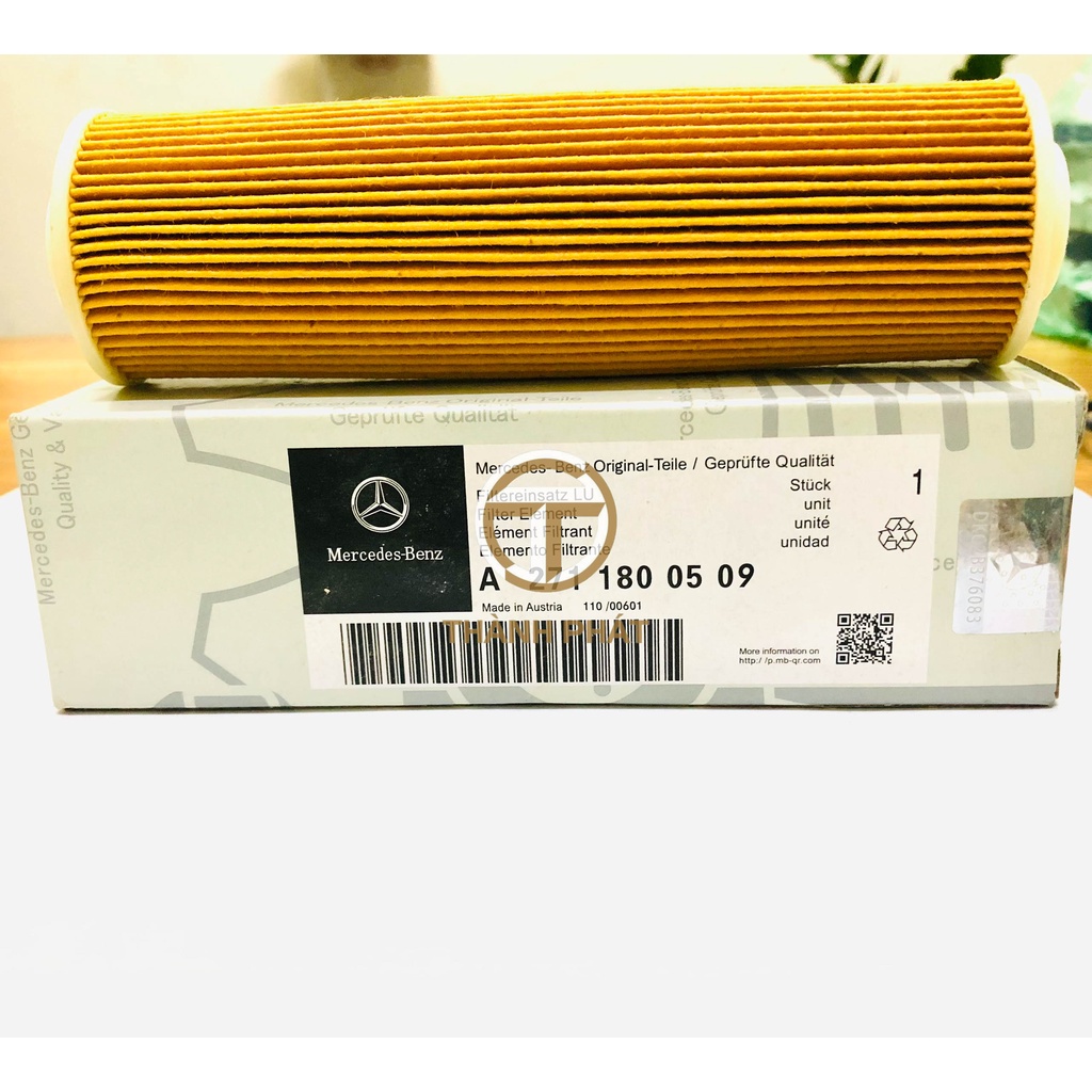 LỌC DẦU XE  MERCEDES C250 CGI/ C250 đời 2010