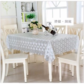 Khăn Trải Bàn Ăn Nhũ Vàng ( 80x1m2) Chống Thấm Sang Trọng