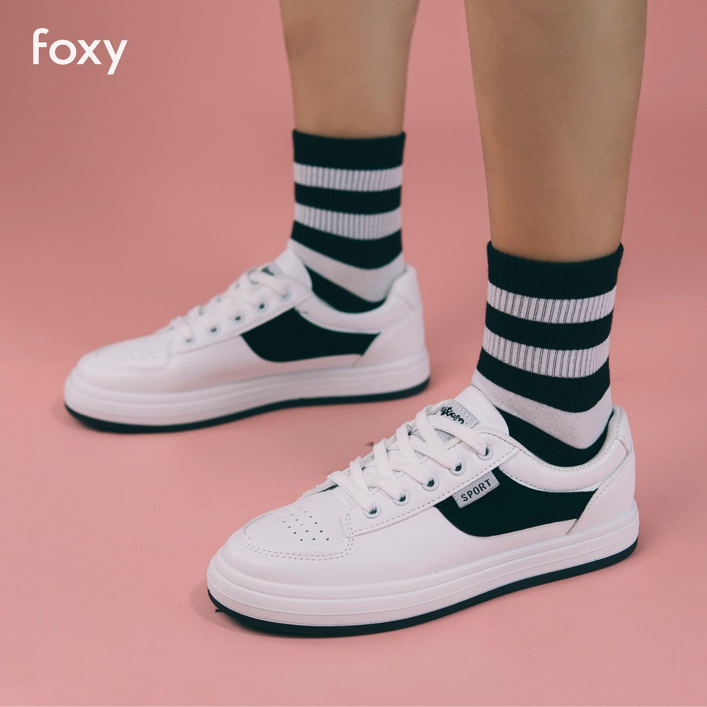 Giày Sneaker Nữ FOXY Phong Cách Ulzzang Hàn Quốc Xinh Xắn - FOX024