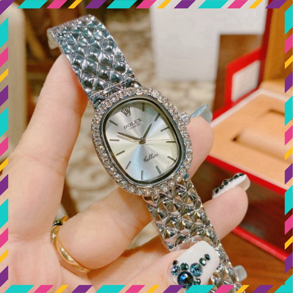 Đồng hồ nữ ROLE, dây thép không gỉ hàng full box, thẻ bảo hành 12 tháng,tặng kèm pin dự phòng