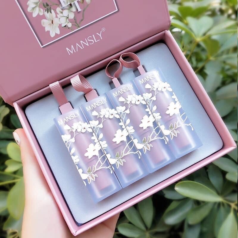 SET 4 SON MANSLY BẠCH HOA
