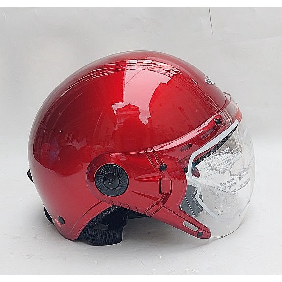 Mũ bảo hiểm nửa đầu std có kính siêu đẹp - VS105k -đủ màu - bảo hành 12 tháng