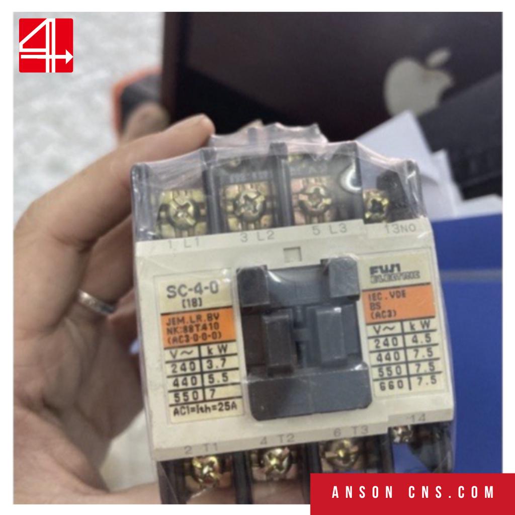 Contactor Khởi Động Từ Hàng Nhật FUJI 13A , 18A 19A , 35A - Hàng Cũ Đẹp 90% - Điện 220VAC