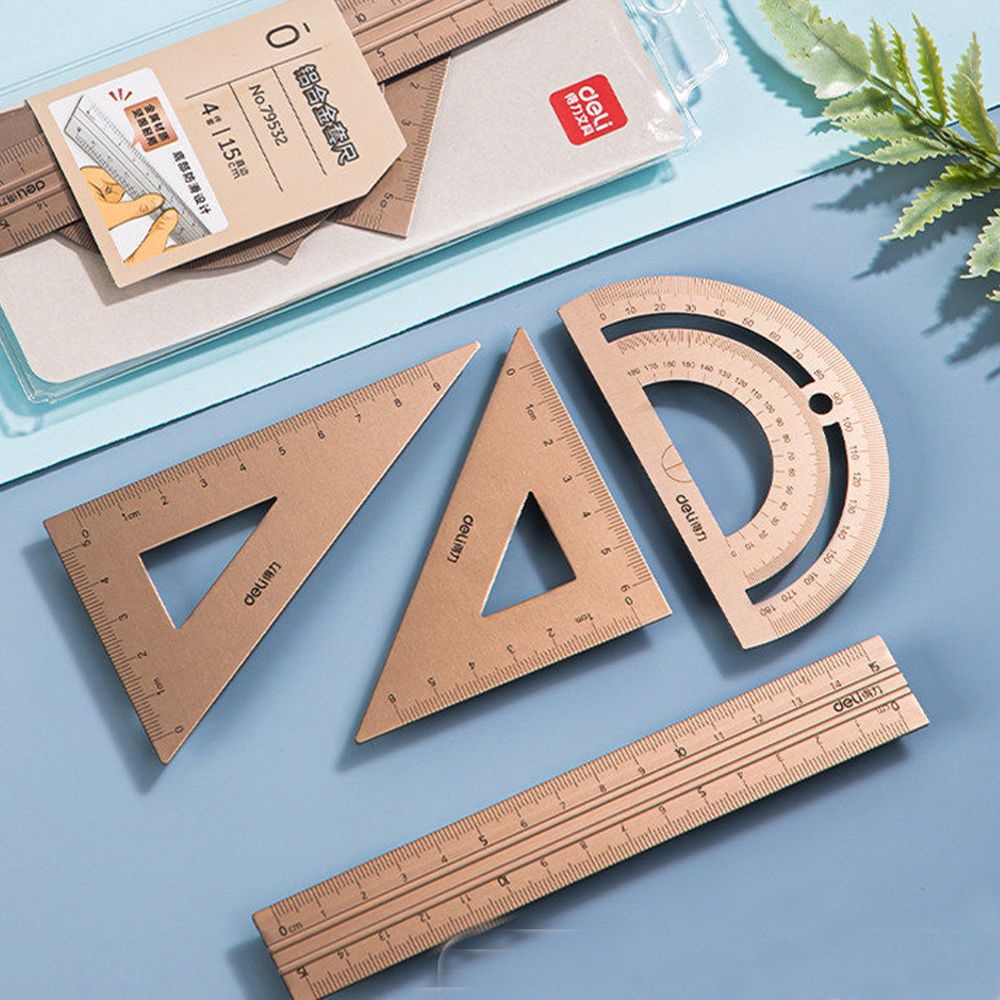 Thước tam giác bằng nhôm đa năng ELEGANT81