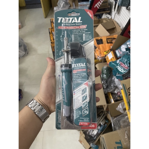 Mỏ hàn chì 40W TET1406 TOTAL