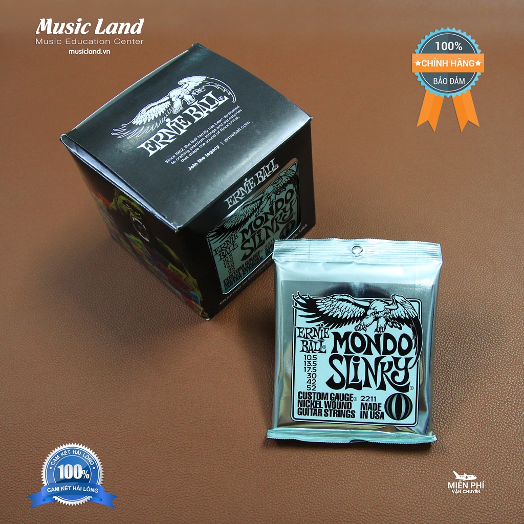 Dây Đàn Guitar Điện Ernie Ball 2211 – Chính Hãng