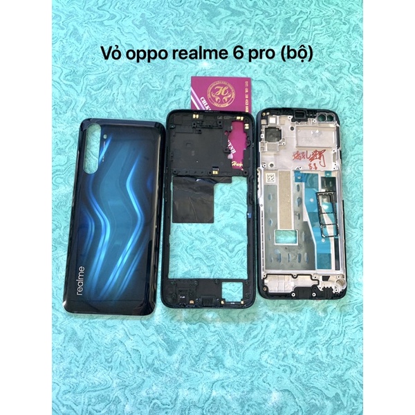 Vỏ oppo realme 6 pro (bộ) zin