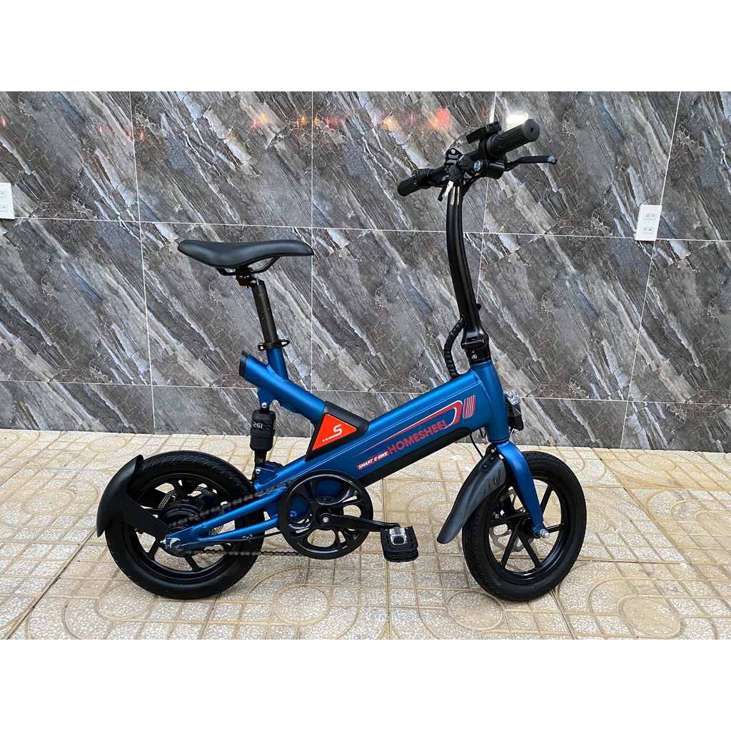 Xe đạp điện gấp mini Homesheel T6 chính hãng_ bảo hành 2 năm