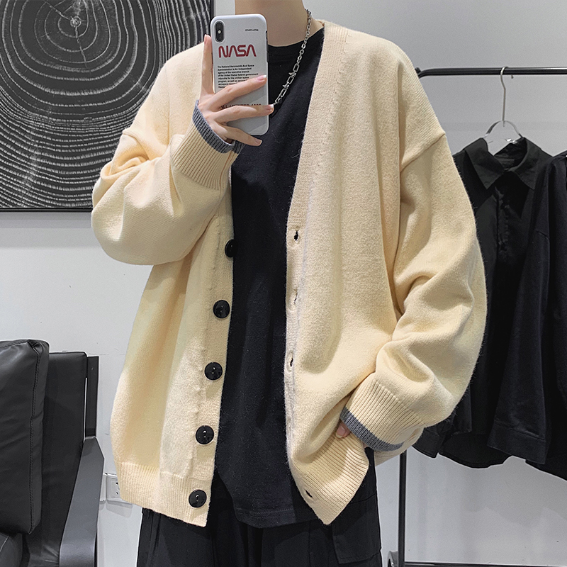 Áo Khoác Cardigan Len Tay Dài Thời Trang Dành Cho Nam | WebRaoVat - webraovat.net.vn