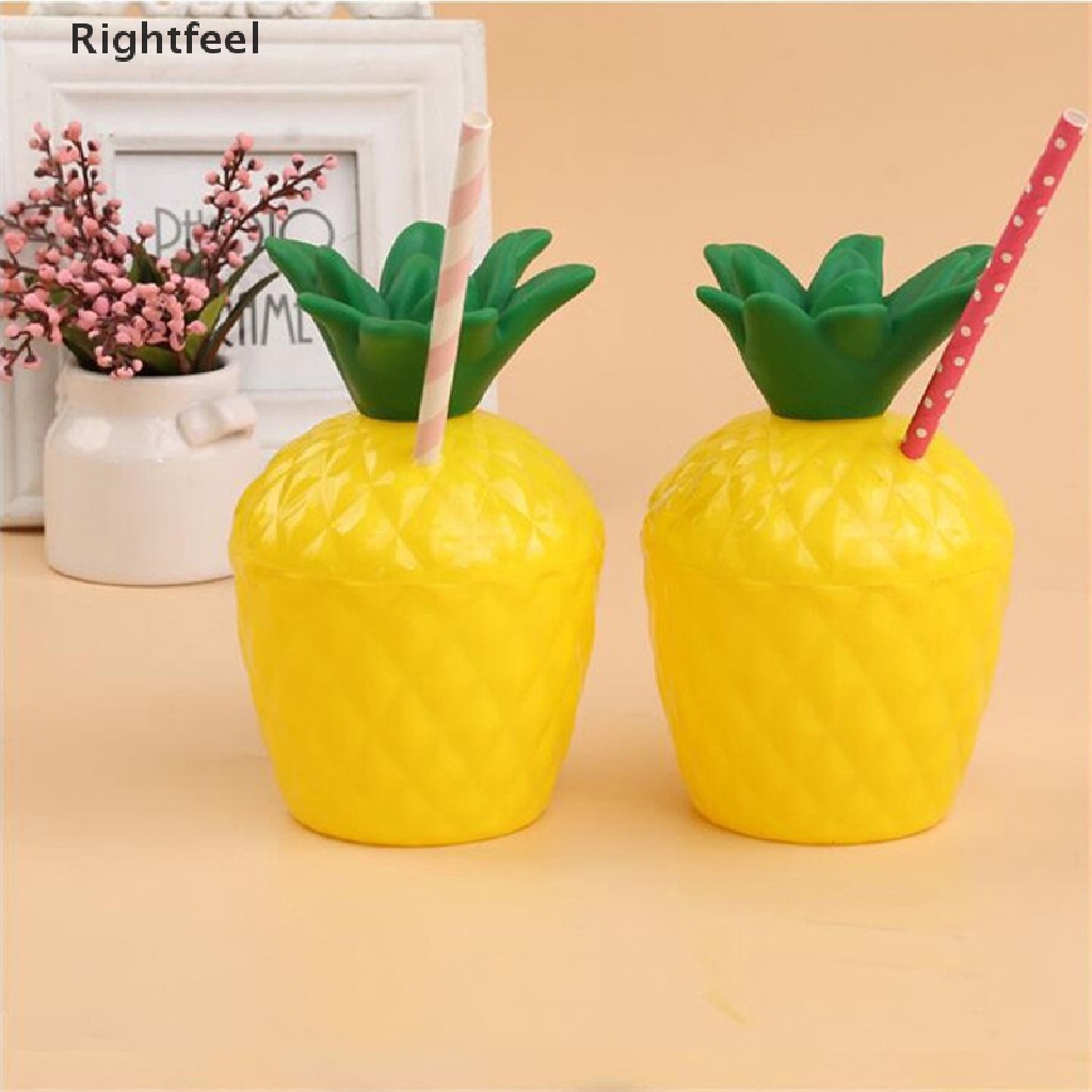 Rightfeel Ly Uống Nước Trái Dứa Dừa Hawaiian Mùa Hè Trang Trí Cho Bữa Tiệc Nhiệt Đới