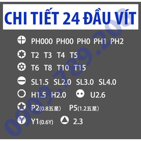 BỘ TUA VÍT ĐA NĂNG HỢP KIM CHẤT LƯỢNG SỬA ĐIỆN THOẠI IPHONE, LAPTOP