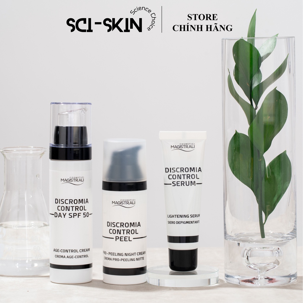 Serum dưỡng sáng da Discromia Control Serum 30ml - Retinol 0.15% tinh chất dưỡng trắng, giảm thâm nám, lão hóa