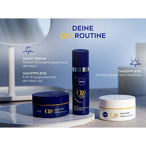 Bộ Kem dưỡng da ngày đêm chống nhăn NIVEA Q10 Power – Nội địa Đức