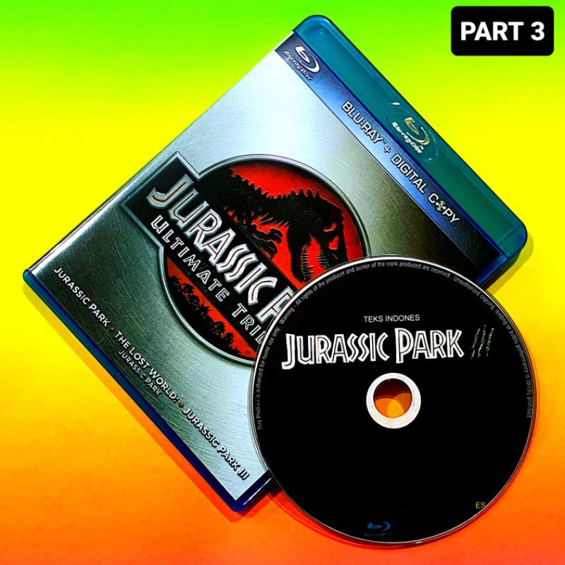 Phim Dán Trang Trí Hình Khủng Long Trong Phim Jurassic Park 3