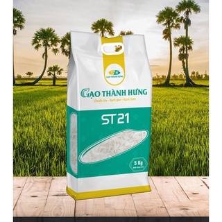 Gạo st21 thành hưng - 5kg - thơm, dẻo, ngọt cơm
