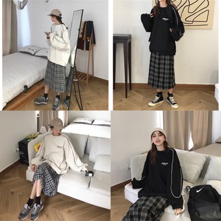Áo sweater nỉ monster unisex