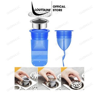 Ống chặn mùi hôi cống bộ nắp phễu thoát sàn chống trào ngược ngăn côn trùng khử mùi đường thoát nước