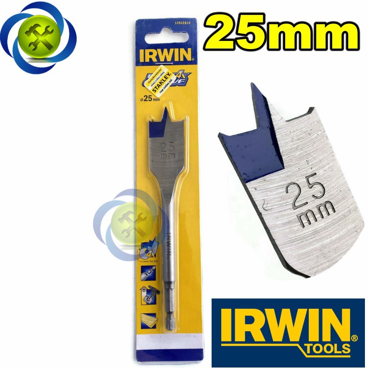 (ĐỦ SIZE) Mũi khoan gỗ đuôi cá IRWIN 105028