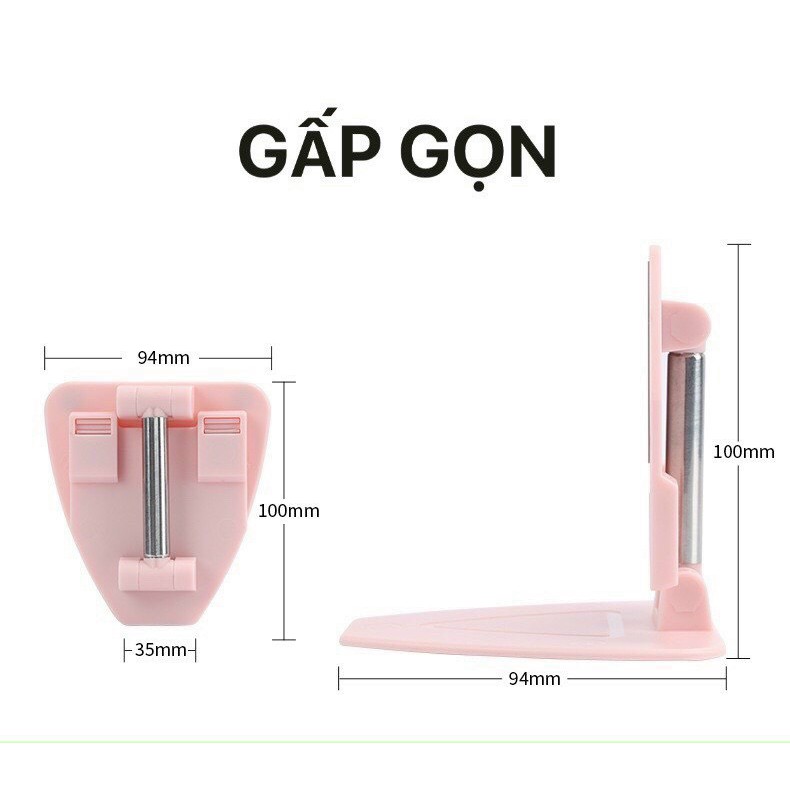 Giá đỡ điện thoại gấp gọn thế hệ mới - Kệ đỡ điện thoại máy tính bảng để bàn tiện dụng | BigBuy360 - bigbuy360.vn