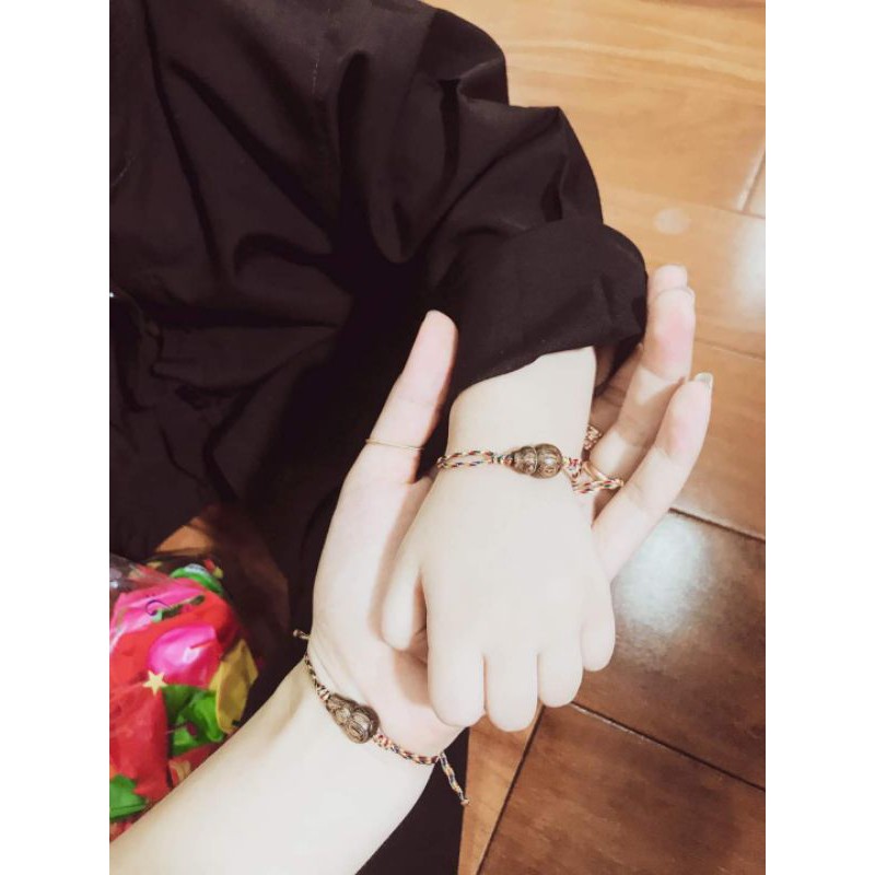 VÒNG NGŨ SẮC TẾT HỒ LÔ TRẦM HƯƠNG SÁNH CHÌM TRỪ TÀ MAY MẮN BÌNH AN