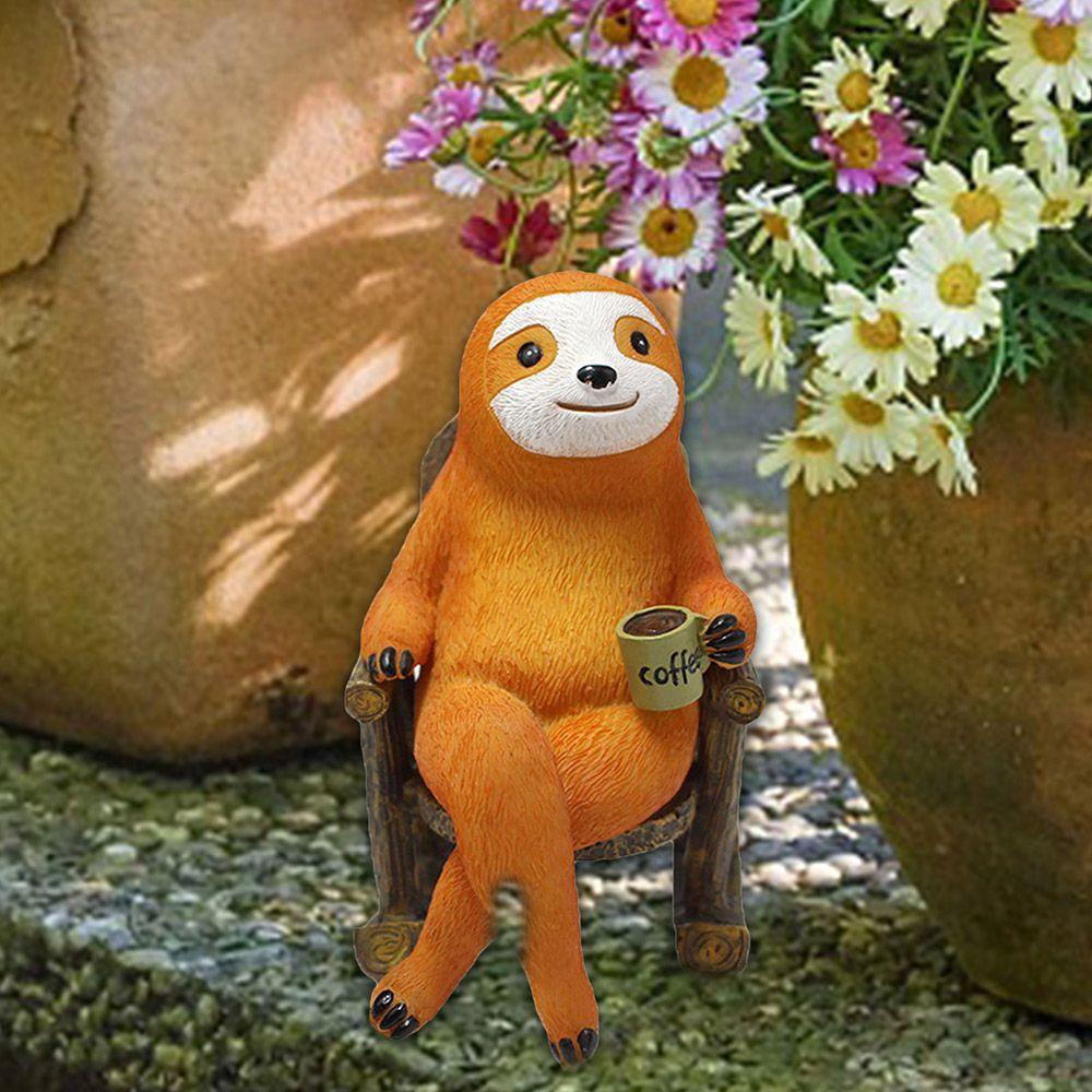 Tượng Lười 24 Con Lười Bằng Resin Sáng Tạo