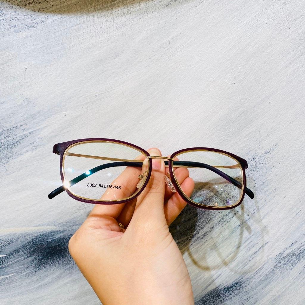 Gọng kính hợp kim siêu nhẹ siêu bền hợp thời trang Ouress 8002