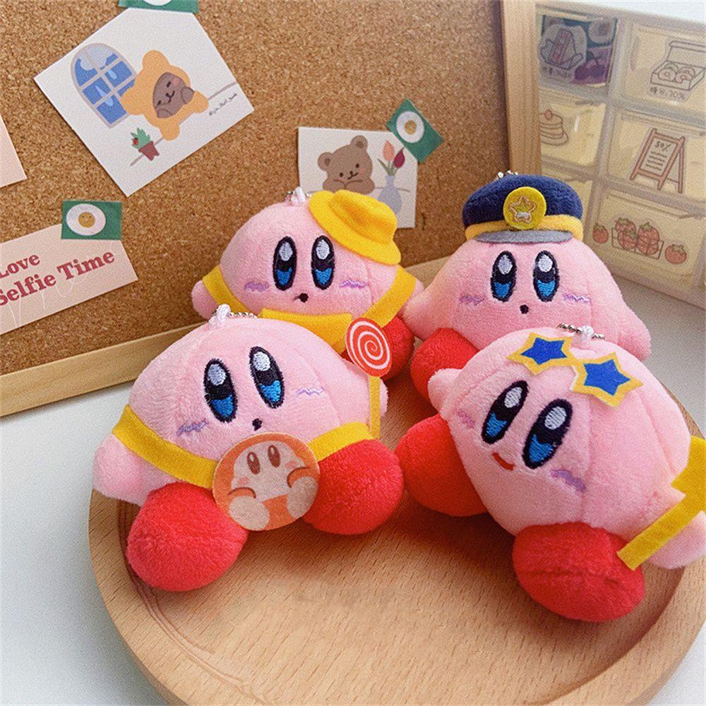 LANFY Móc Khóa Nhồi Bông Hình Nhân Vật Hoạt Hình Kirby 12CM