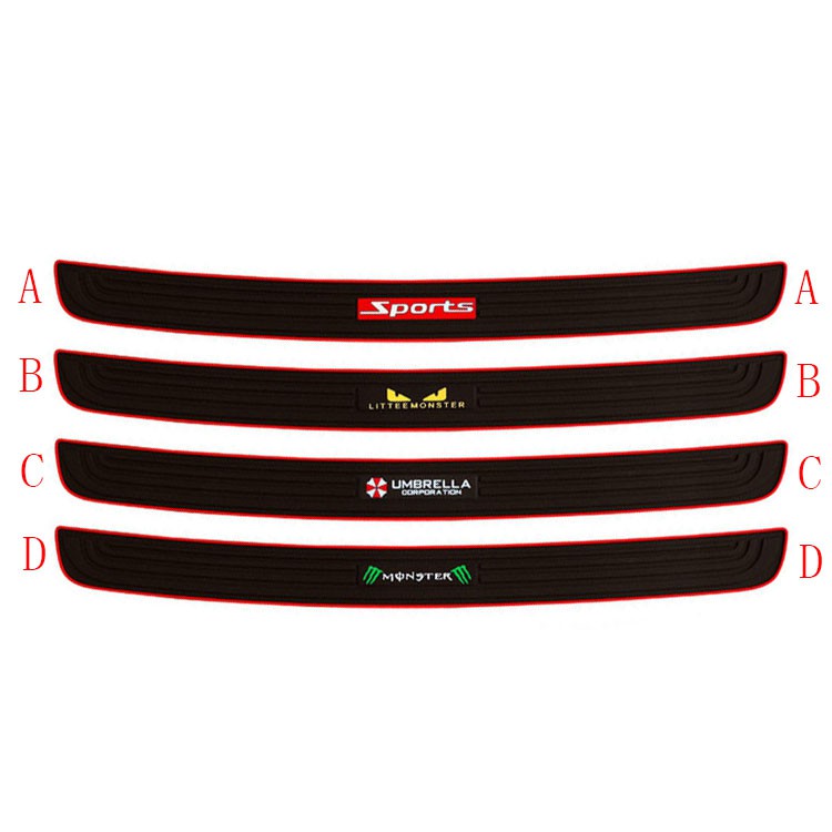 Tấm cao su dán phần cạnh sau cốp xe hơi CB012 chống trầy xước tiện lợi | BigBuy360 - bigbuy360.vn