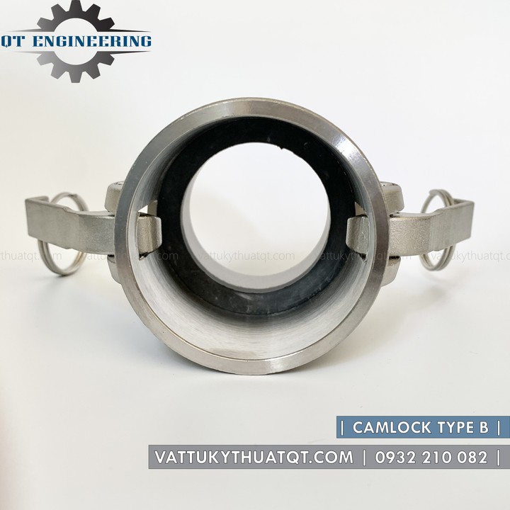 Khớp nối nhanh inox Camlock | Kiểu B | DN32,DN40,DN50