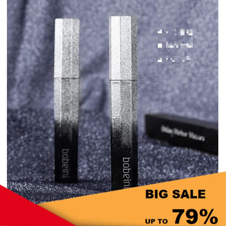Mascara chuốt mi dài cong Bobeini nhũ bạc lấp lánh siêu sang nội địa chính hãng